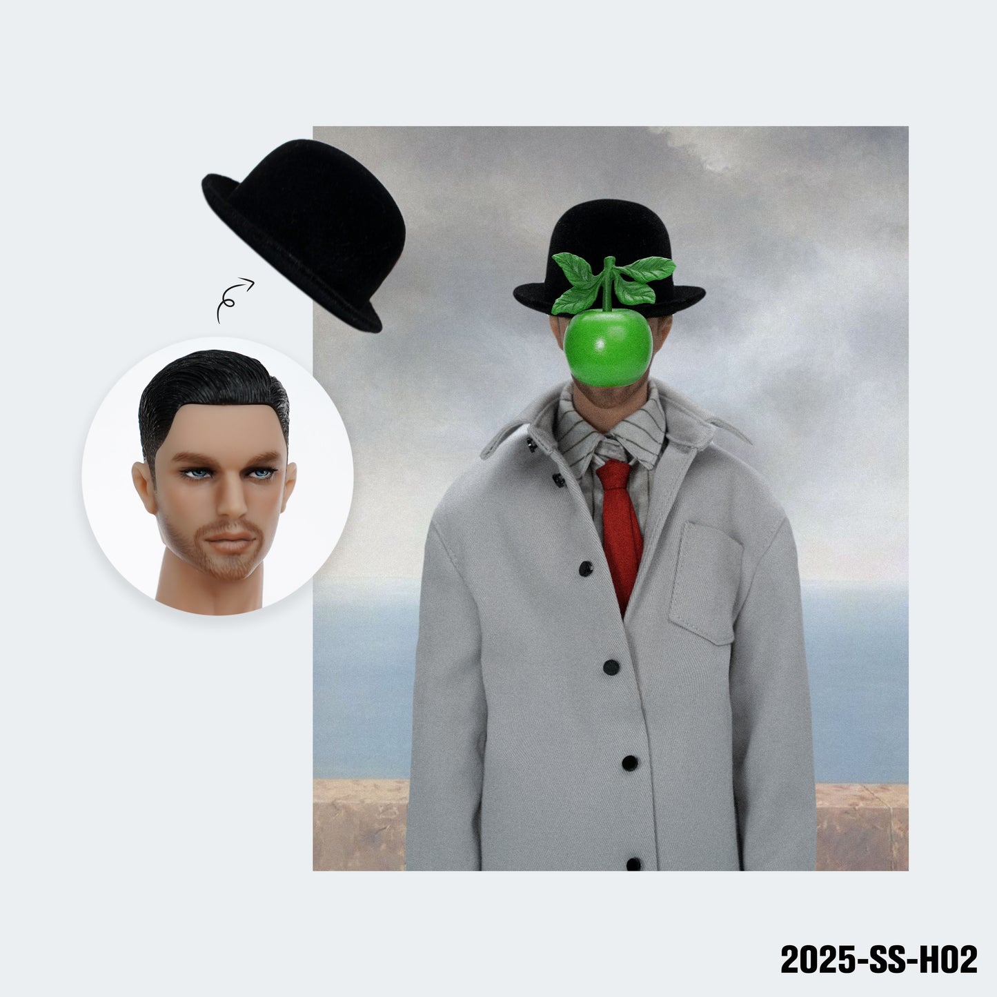 Muses Masterpiece HOMME WIG CAP STYLE 2 PRE-ORDER WINTER 2025 DELIVERY