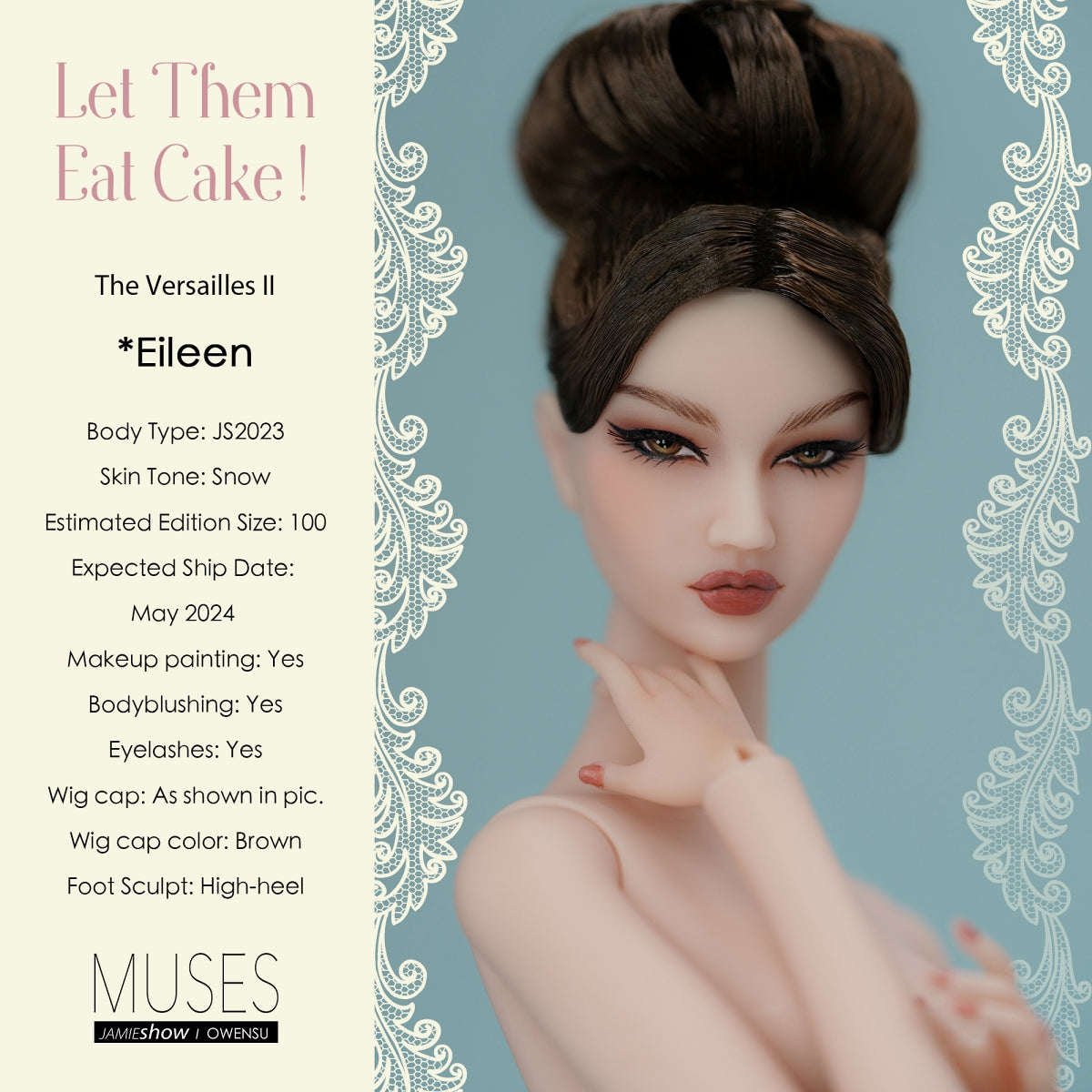 Versailles II "Let Them Eat Cake" Eileen