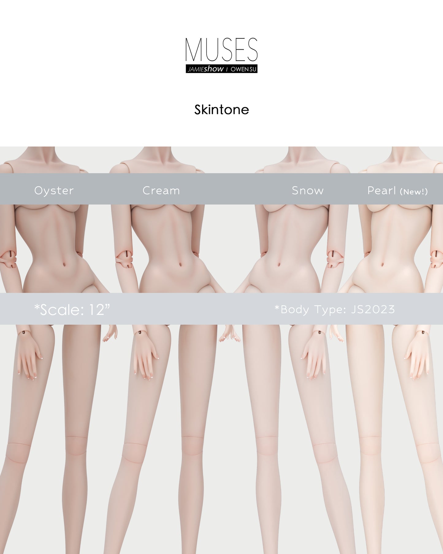 Muses Masterpiece "Basic Astrid Doll" Pre-Order Winter 2025 Delivery