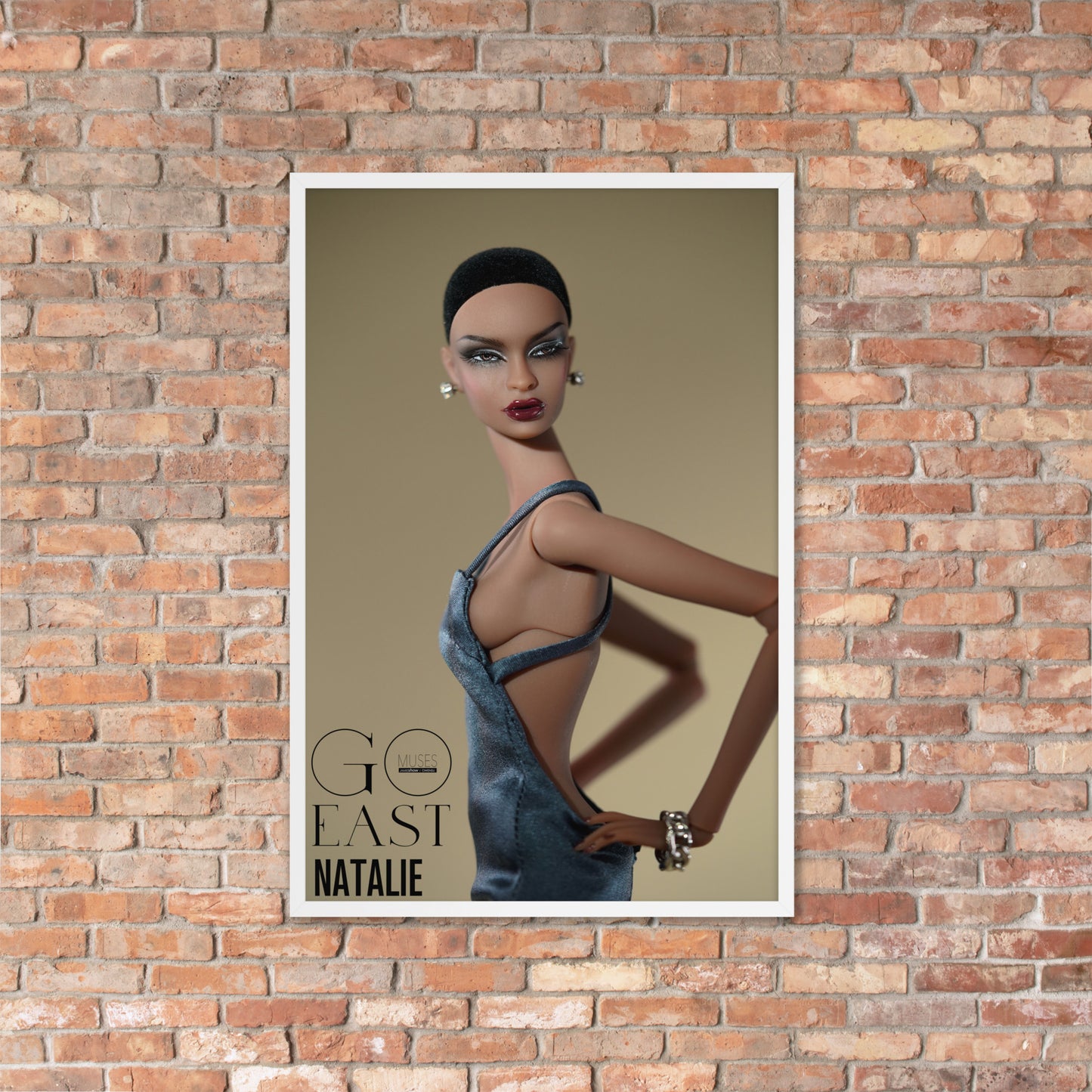 JAMIEshow Natalie Framed photo paper poster