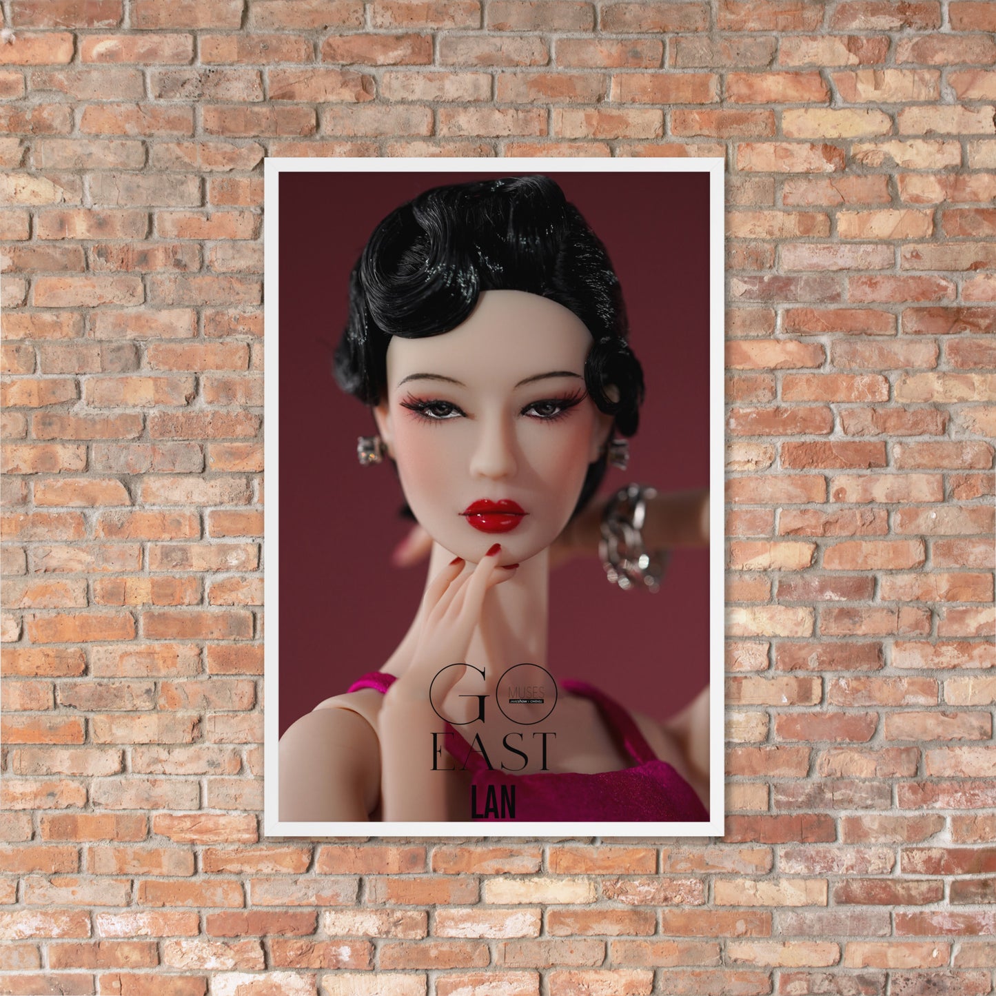 JAMIEshow Lan Framed photo paper poster