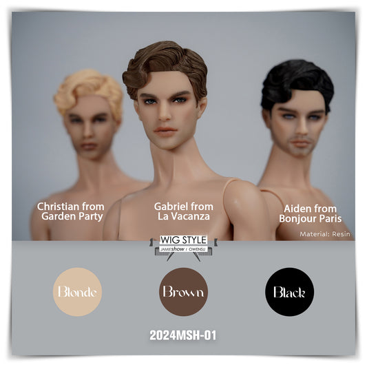 Muses "Garden Party" Homme Wig Style 1 (Pre Order Winter 2024)