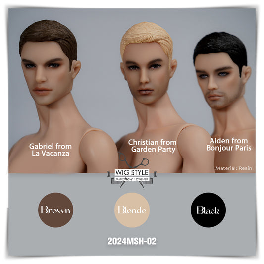 Muses "Garden Party" Homme Wig Style 2 (Pre Order Winter 2024)