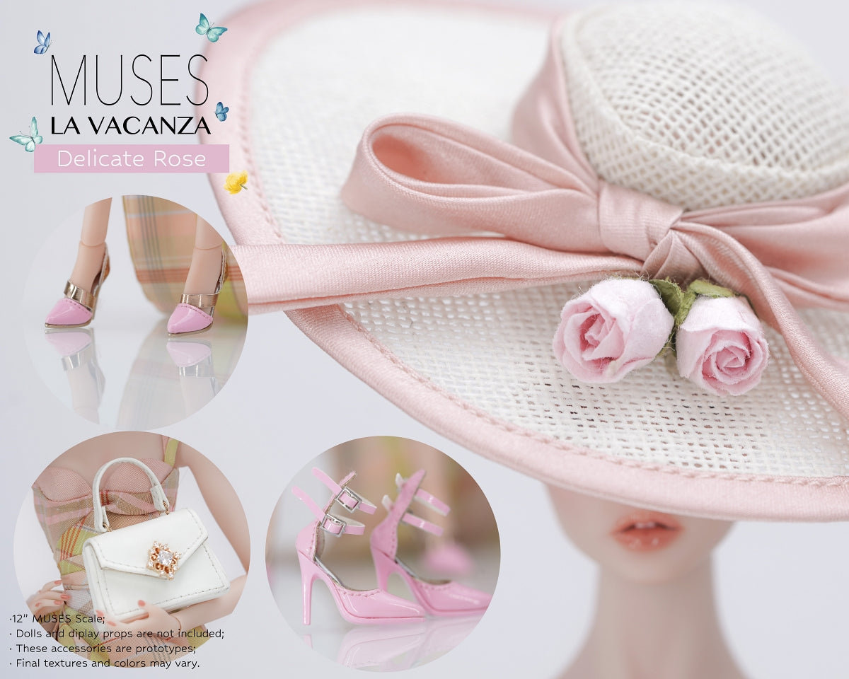 Muses La Vacanza Delicate Rose , Acc. Set., Pre-Oder for Winter 2023 Delivery.