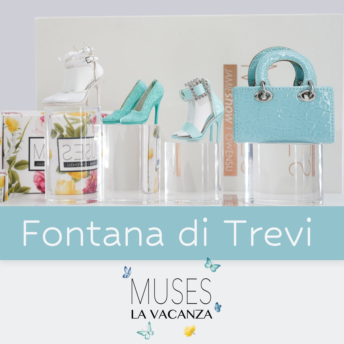 Muses La Vacanza Fontana di Trevi , Acc. Set., Pre-Oder for Winter 2023 Delivery.