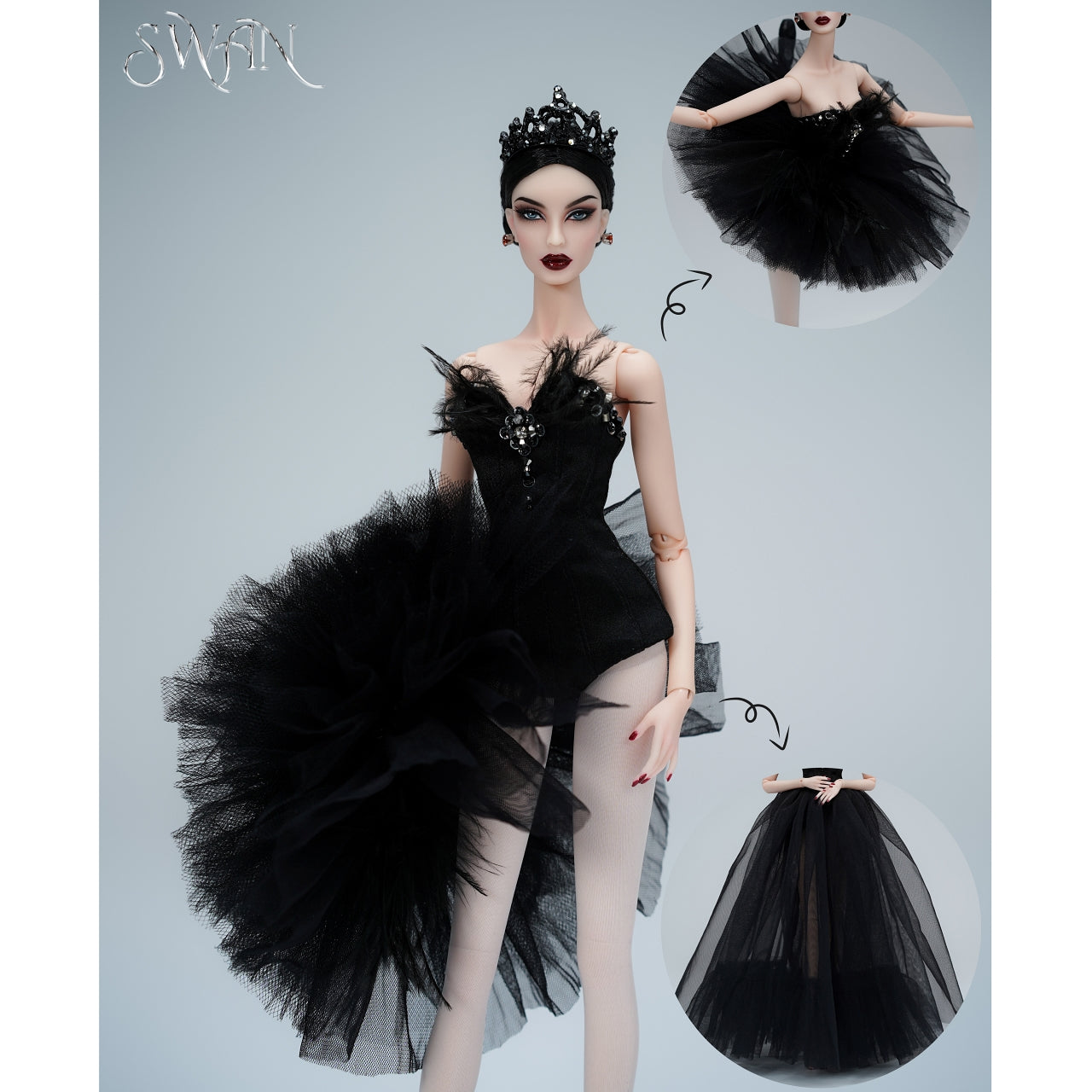 15th Anniversary Black Swan Outfit (only) Pre Order