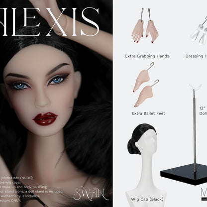 15th Anniversary Black Swan Alexis (Nude Basic Doll)