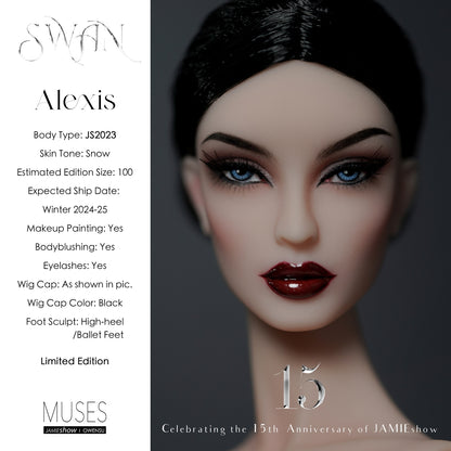 15th Anniversary Black Swan Alexis (Nude Basic Doll)