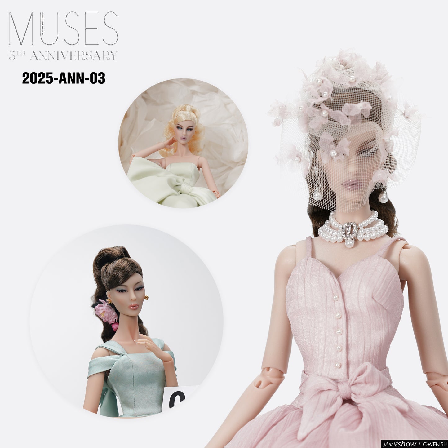 Muses 5th Anniversary Wig Cap Style 3, Pre-Order Jun/July