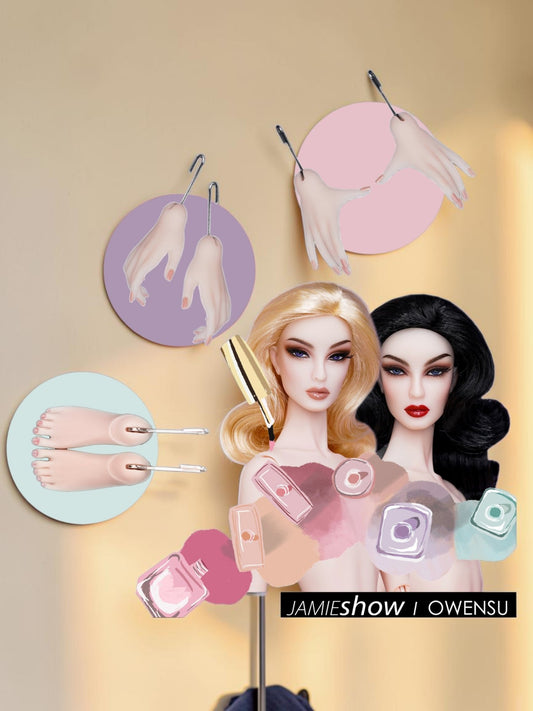 JAMIEshow Muses Set of Posing Hands