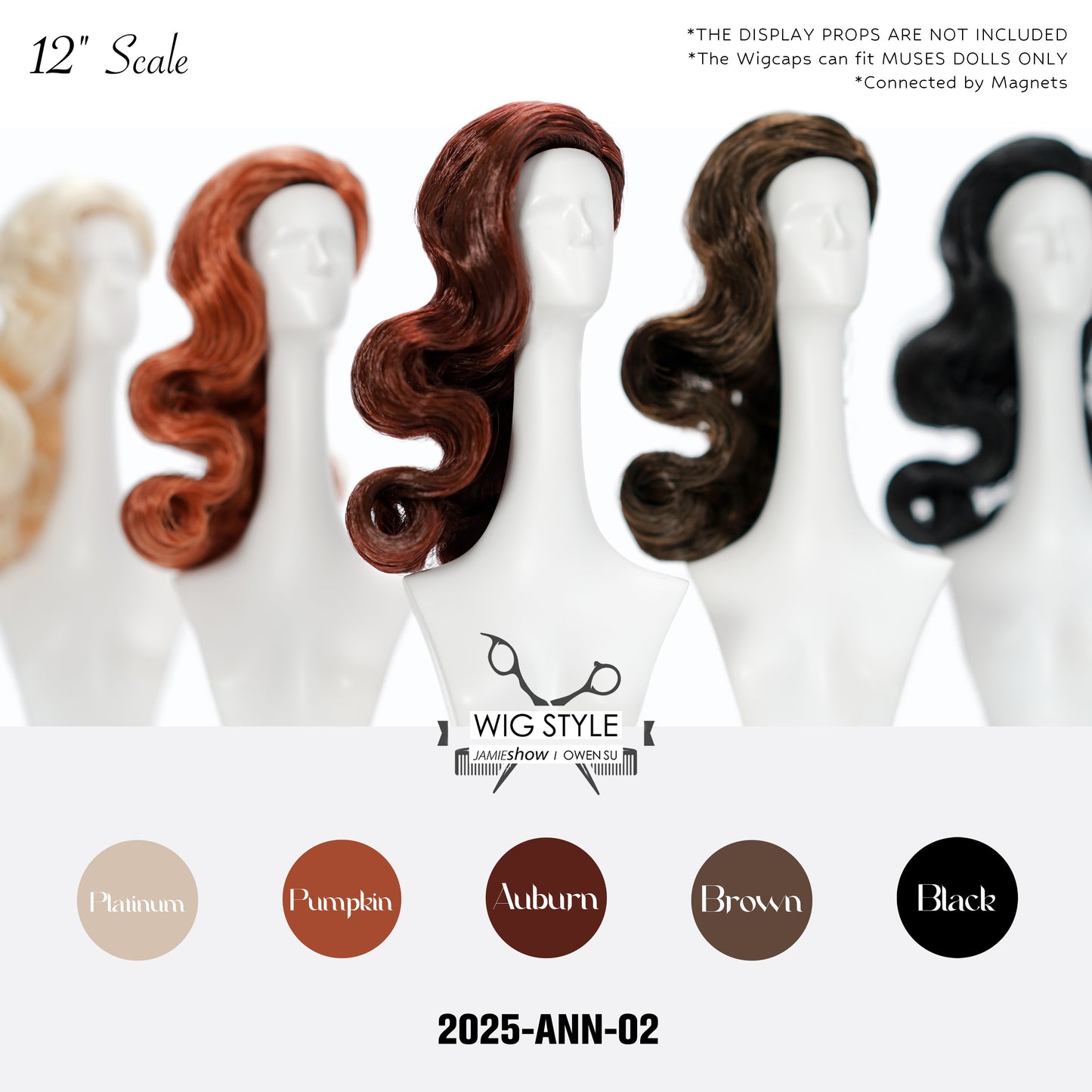 Muses 5th Anniversary Wig Cap Style 2, Pre-Order Jun/July