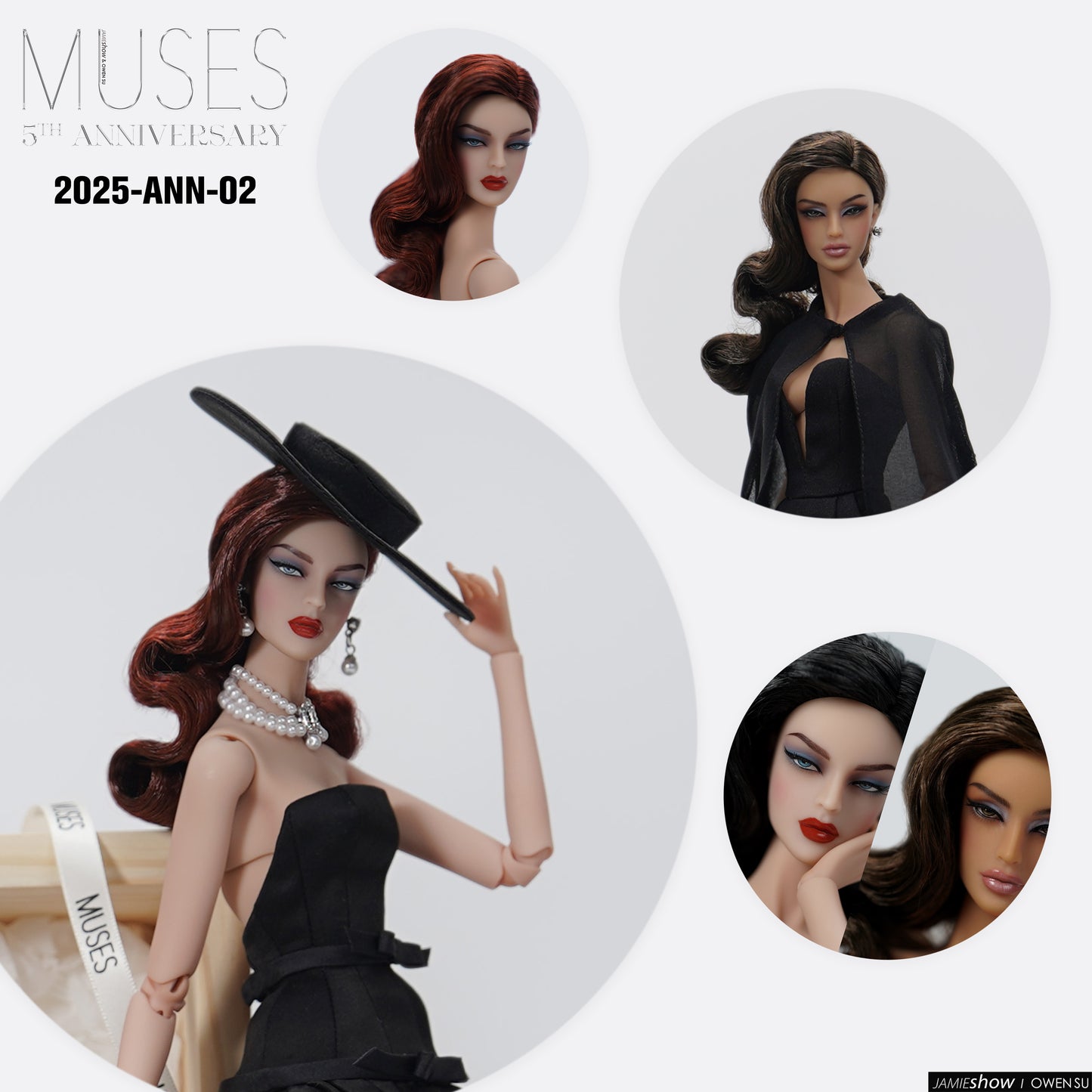 Muses 5th Anniversary Wig Cap Style 2, Pre-Order Jun/July