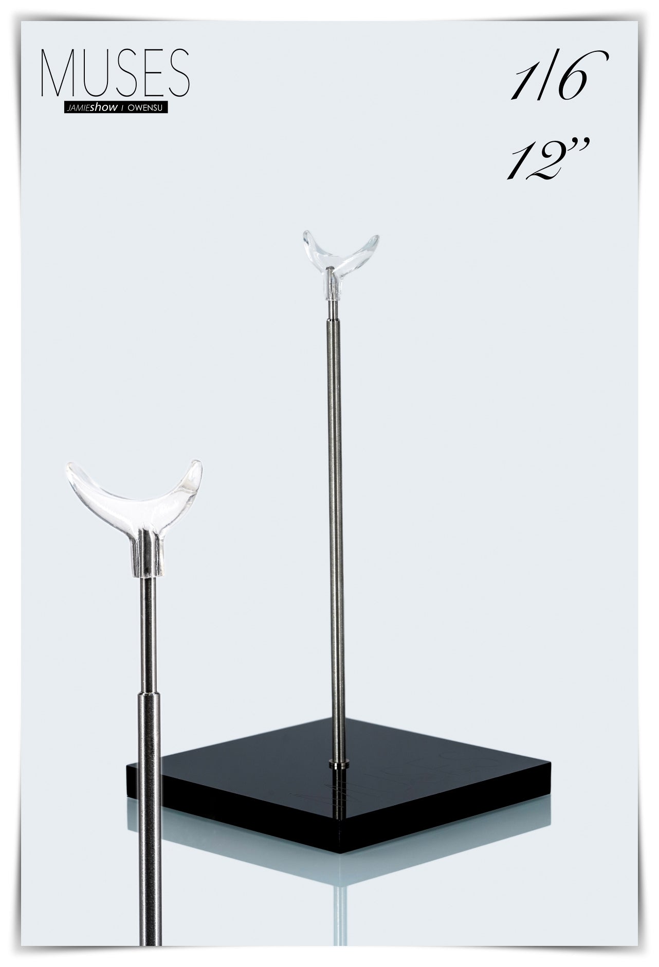 JAMIEshow Muse 12" Doll Stands.