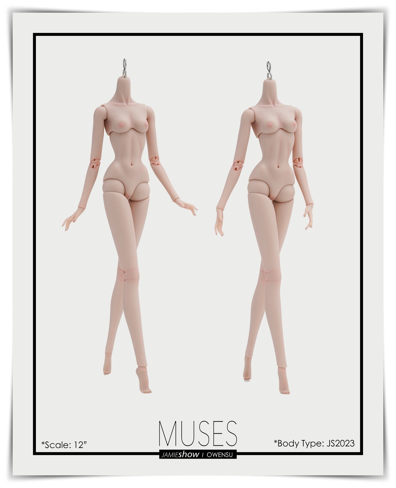 JAMIEshow Muse 12" Resin BJD Replacement Body