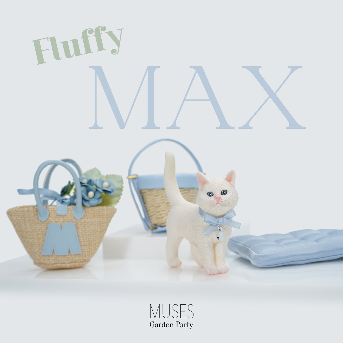 Muses "Garden Party" "FLUFFY MAX" Cat & Handbag Packs (Pre Order Winter 2024)