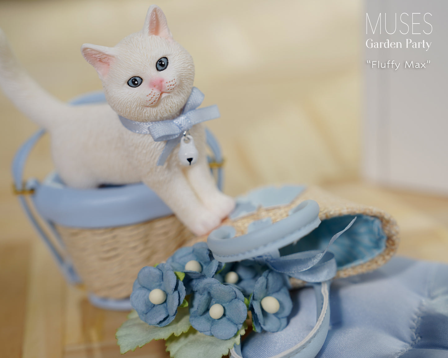 Muses "Garden Party" "FLUFFY MAX" Cat & Handbag Packs (Pre Order Winter 2024)