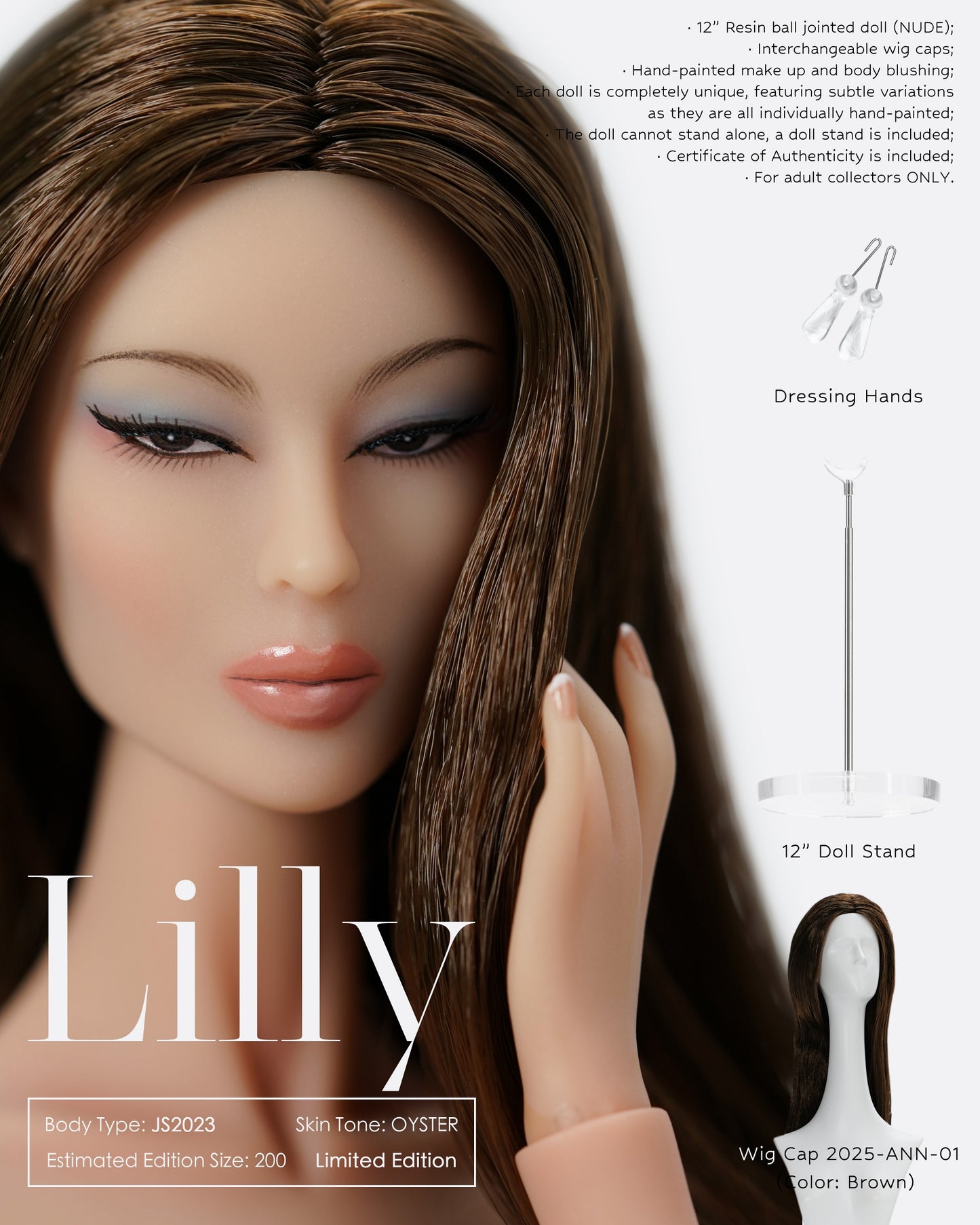 5th Anniversary Muses LILLY BASIC DOLL, Pre-Order Jun/Jul
