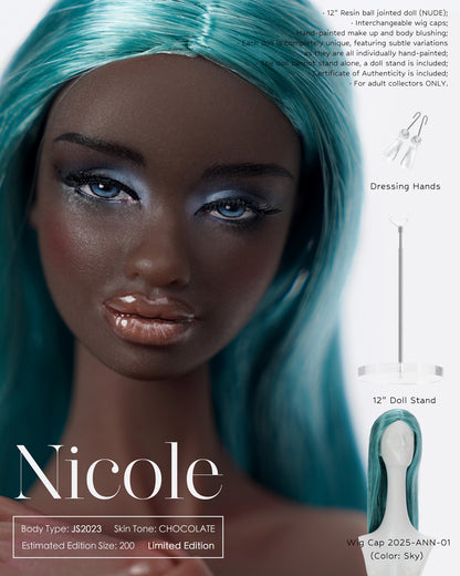 5th Anniversary Muses NICOLE BASIC DOLL, Pre-Order Jun/Jul