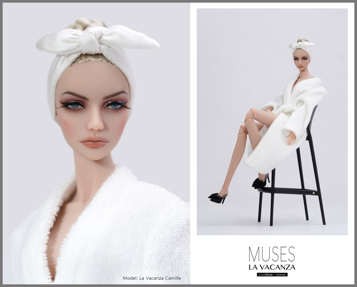 Muses La Vacanza Camille Dressed Doll, Pre-Oder for Winter 2023 Delivery.