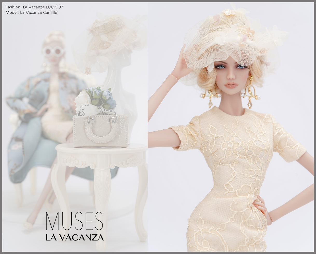 Muses La Vacanza Camille Dressed Doll, Pre-Oder for Winter 2023 Delivery.