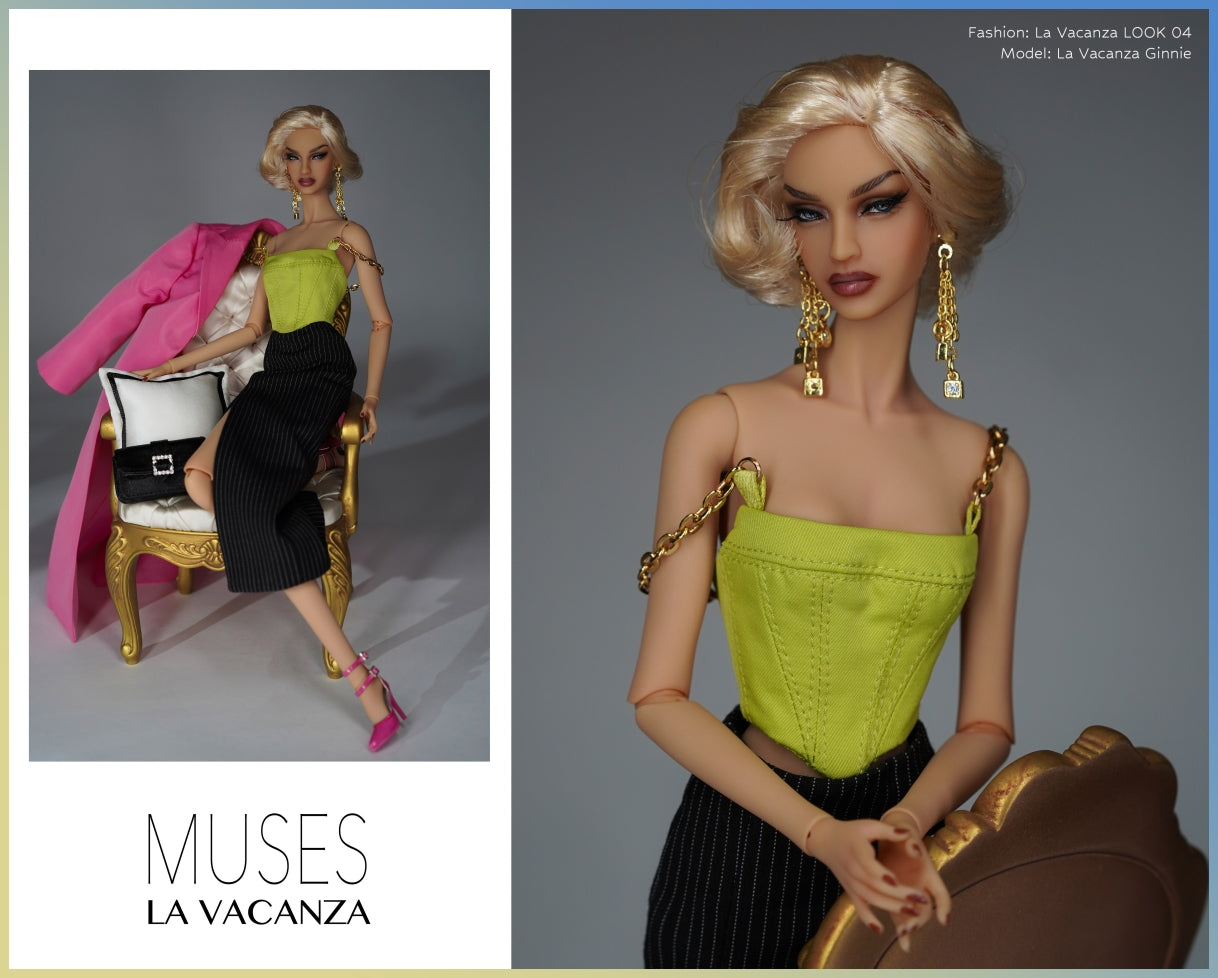Muses La Vacanza Fashion Look #4 , Pre-Oder for Winter 2023 Delivery.