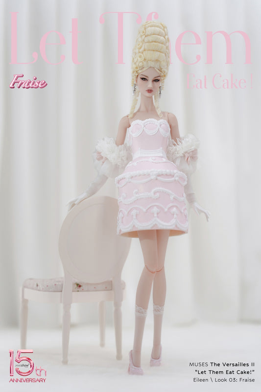 Versailles II "Let Them Eat Cake" Cake Dress Fraise