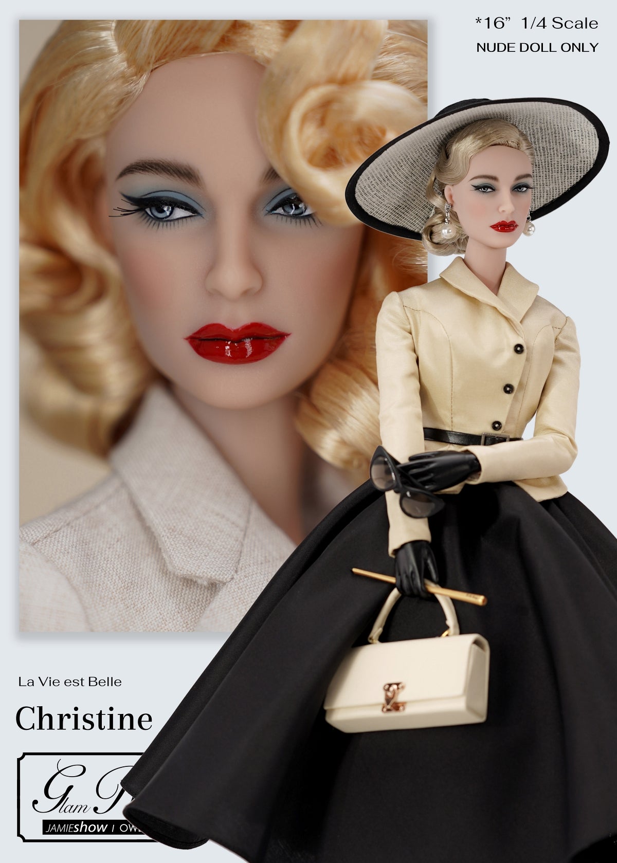 Retro-Glam "La Vie est Belle" Christine Basic Doll