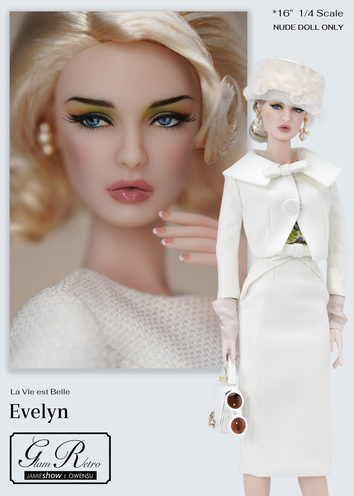 Retro-Glam "La Vie est Belle Evelyn Basic Doll