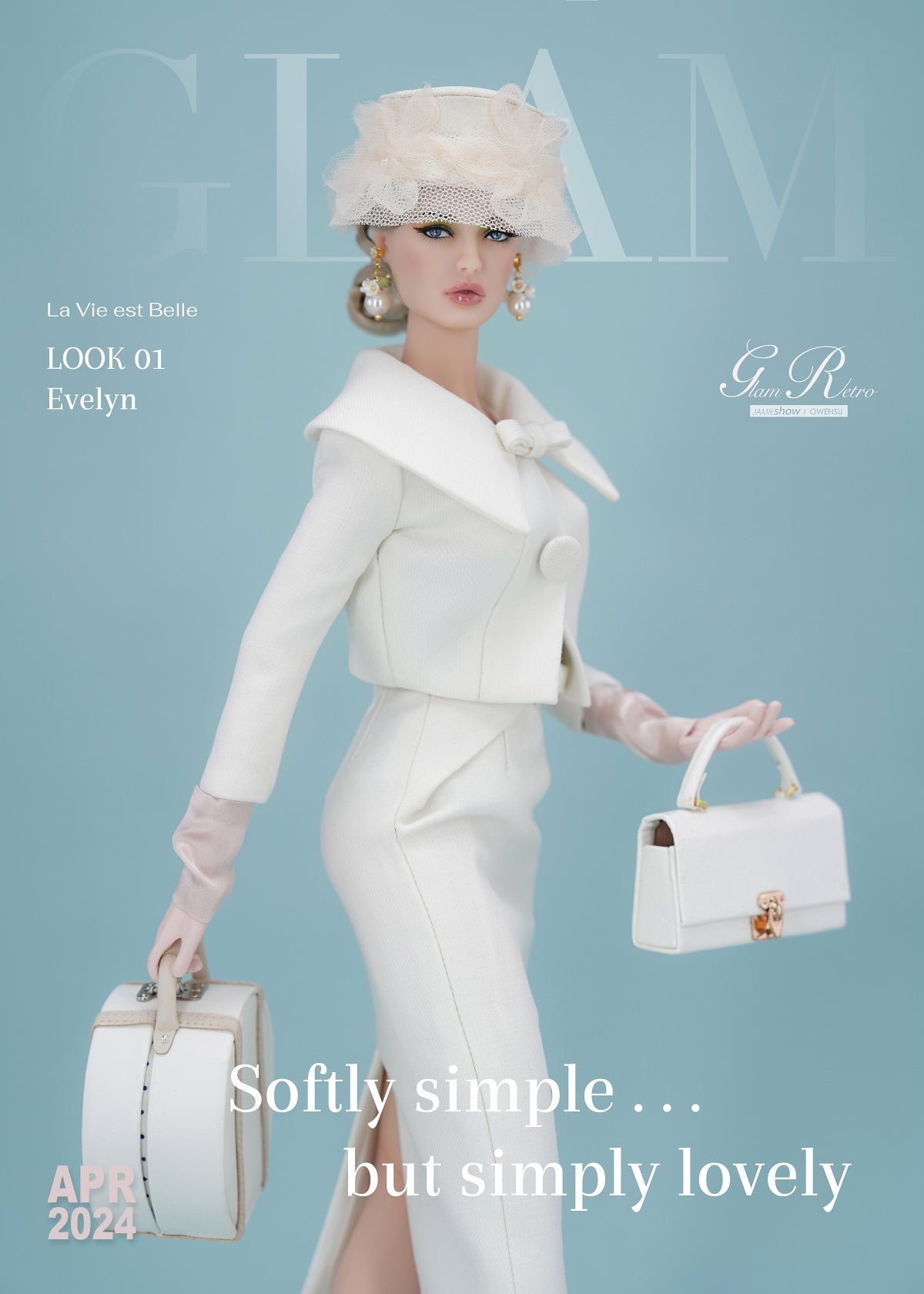 Retro-Glam "La Vie est Belle Evelyn Basic Doll