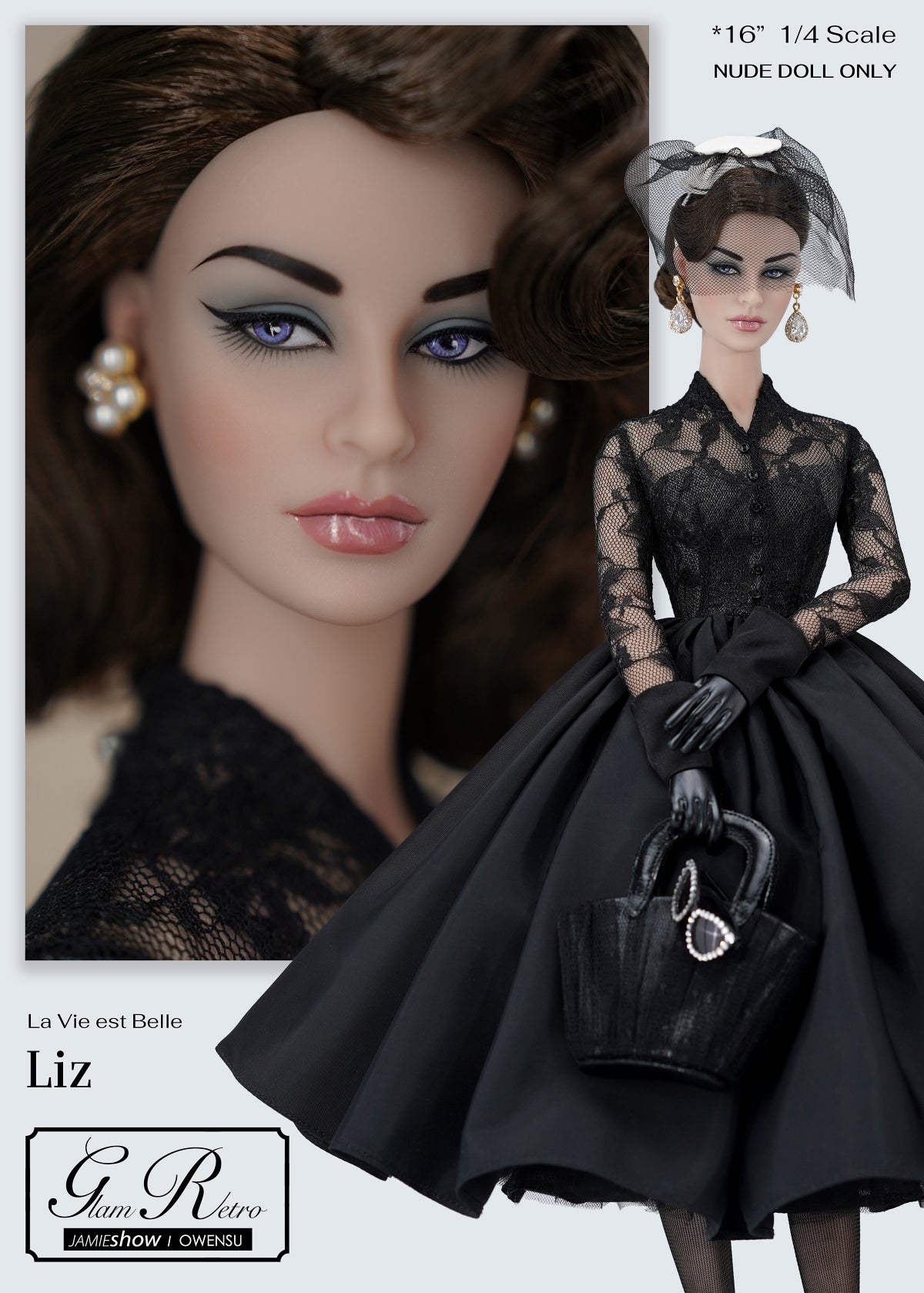 Retro-Glam "La Vie est Belle Liz Basic Doll