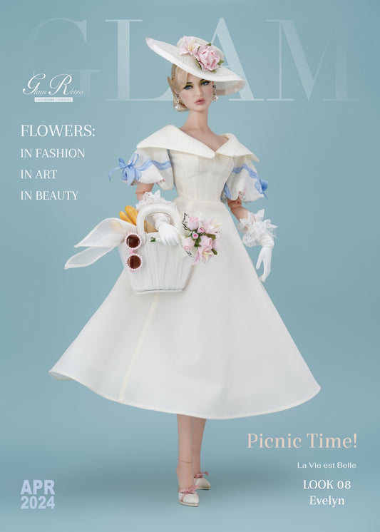 Retro-Glam "La Vie est Belle" Fashion Look #8 (Pr-Order Fall 2024)