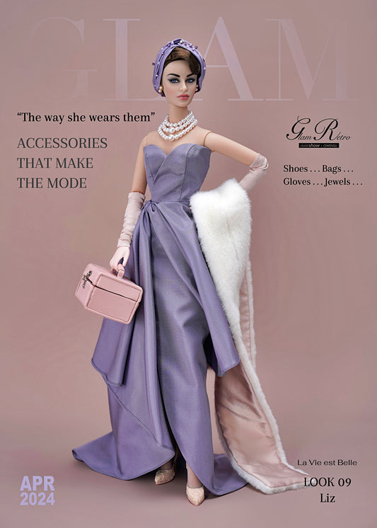 Retro-Glam "La Vie est Belle" Fashion Look #9 (Pr-Order Fall 2024)