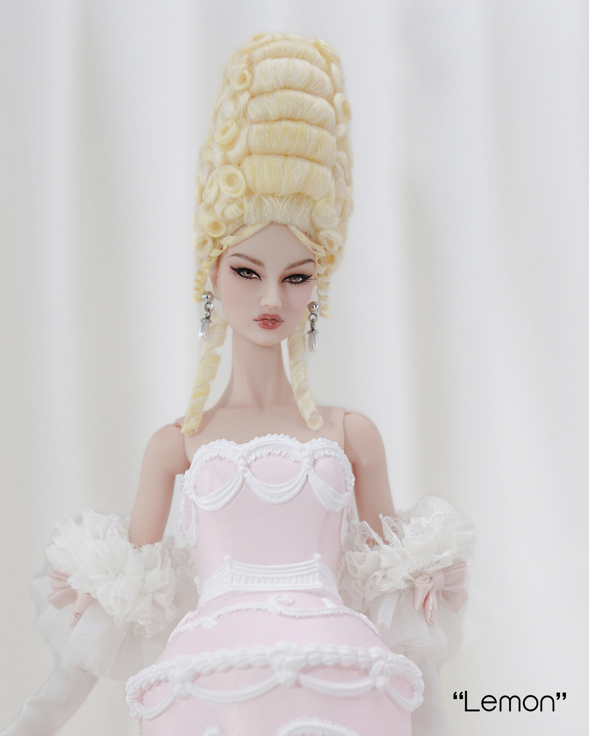 Versailles II "Let Them Eat Cake" Couture Wig Lemon