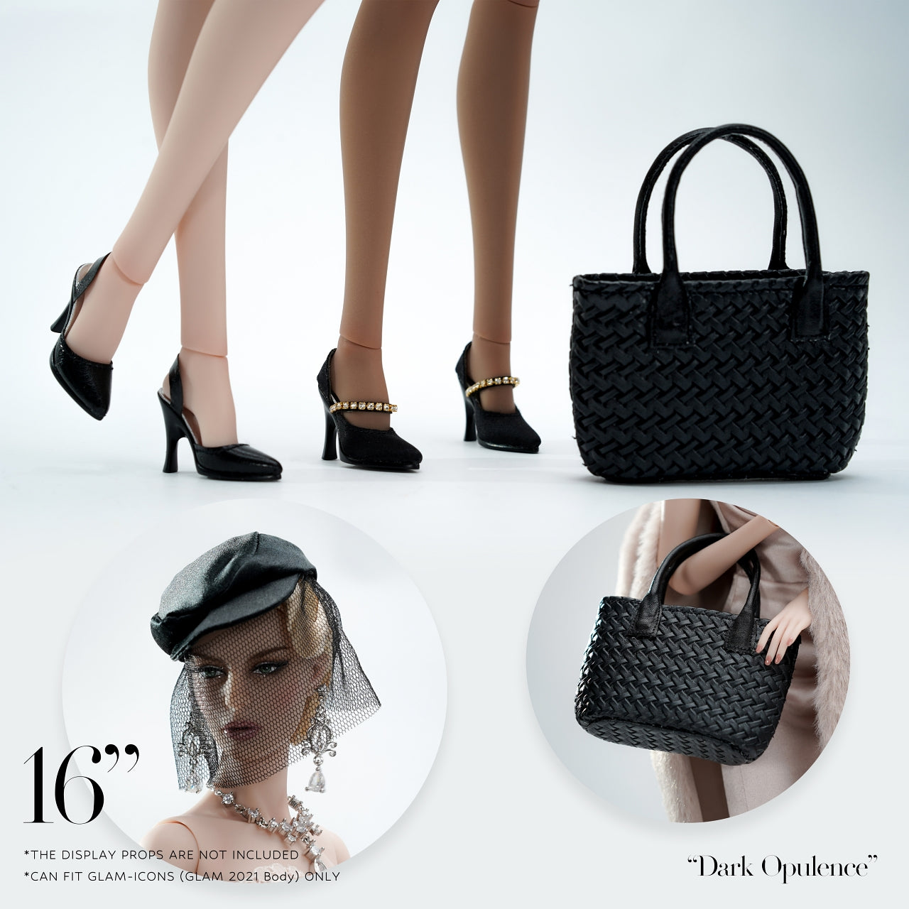 Glam ICON "Ladies & Ladies" Accessory Pack Dark Opulence,  Pre Order Spring 2025