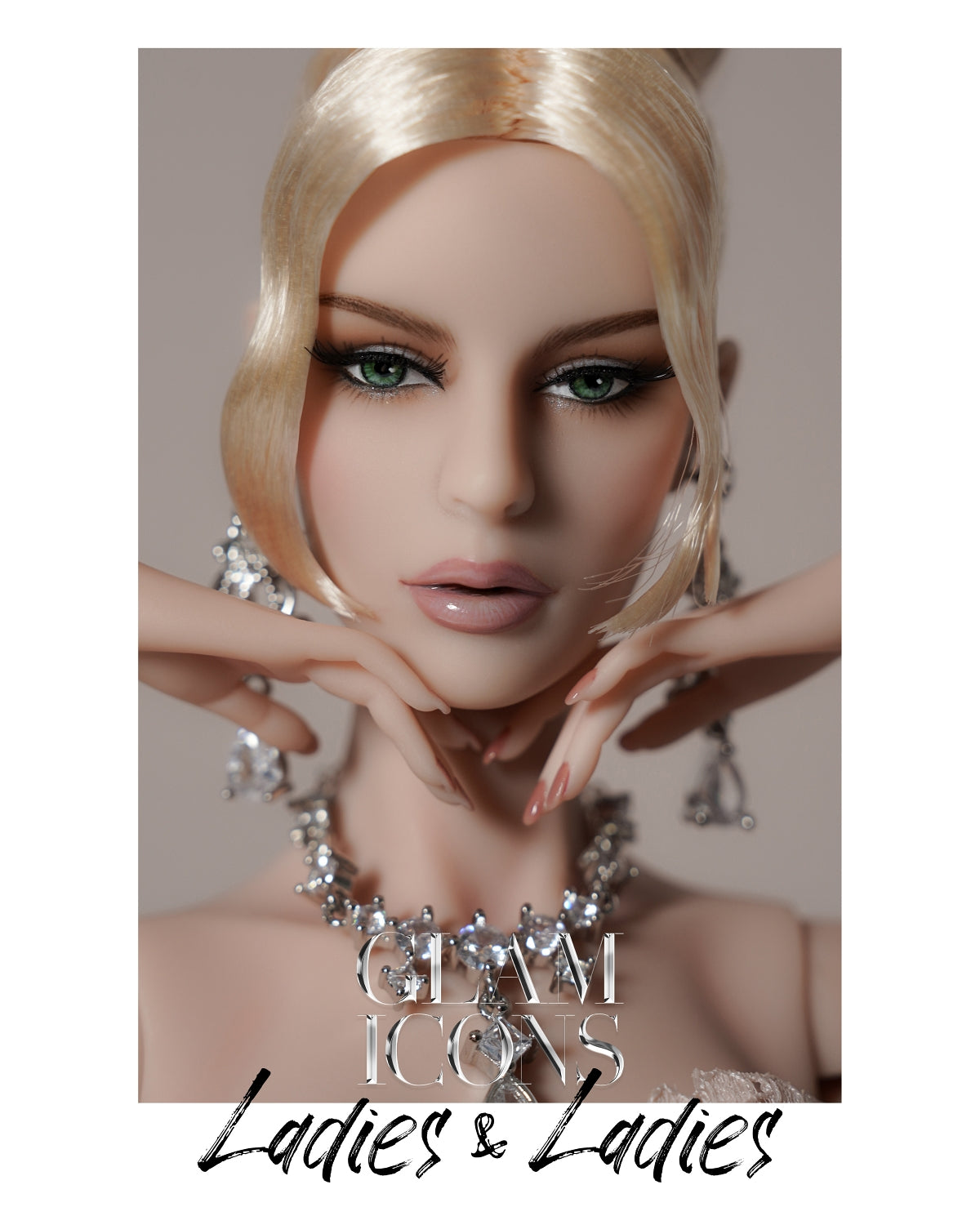 Glam ICON "Ladies & Ladies" Sasha Nude Basic `16" BJD, Pre Order Spring 2025