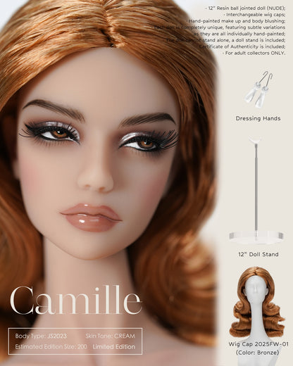 Wild at Heart Camille (Nude) Basic Doll Pre-Order Spring 2026