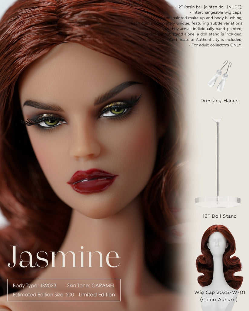 Wild at Heart Jasmine (Nude) Basic Doll Pre-Order Spring 2026 – JAMIEshow Dolls USA