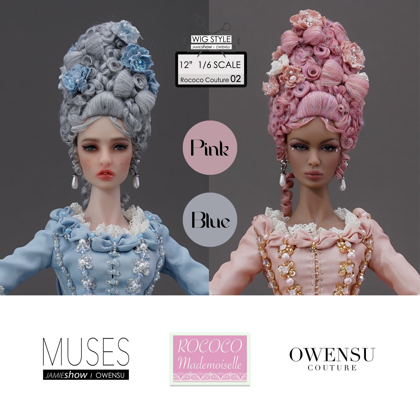 JAMIEshow Muses Rococo Mademoiselle OwenSu Couture Wig #3
