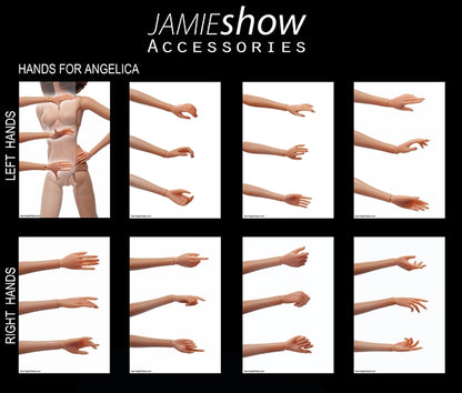 All Hand styles available for Angelica