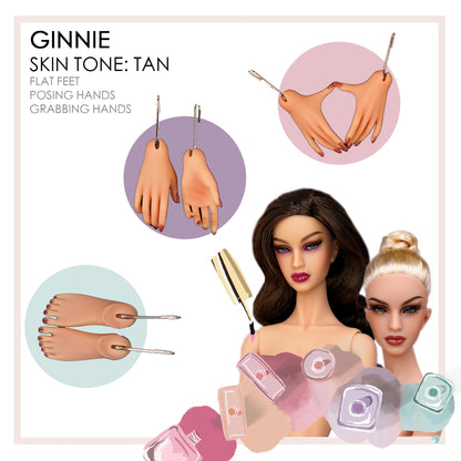 JAMIEshow Muses Juego de Manos Posando 