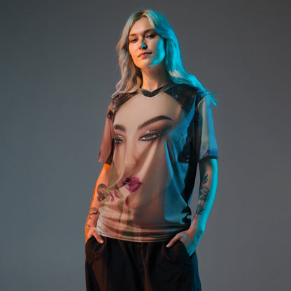 JAMIEshow Recycled unisex sports jersey