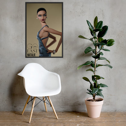 JAMIEshow Natalie Framed photo paper poster