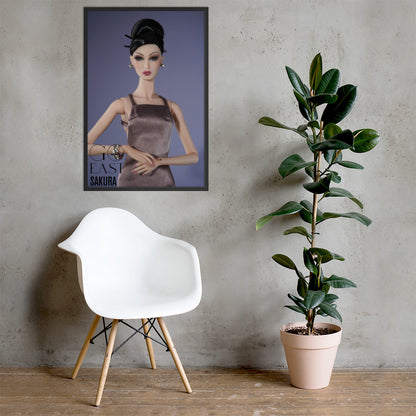 JAMIEshow Sakura Framed photo paper poster