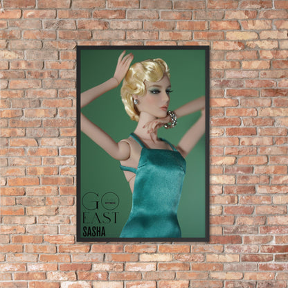 JAMIEshow Sasha Framed photo paper poster