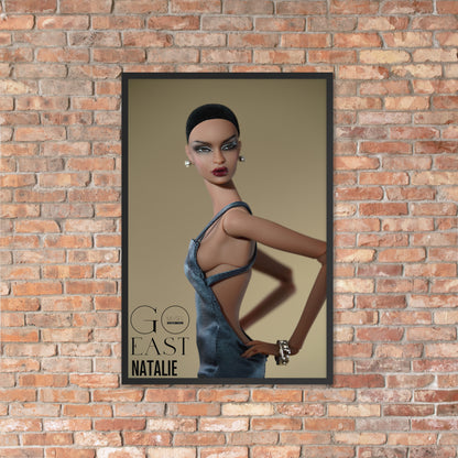 JAMIEshow Natalie Framed photo paper poster