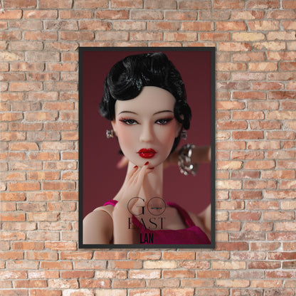 JAMIEshow Lan Framed photo paper poster