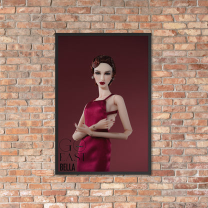 JAMIEshow Bella Framed photo paper poster