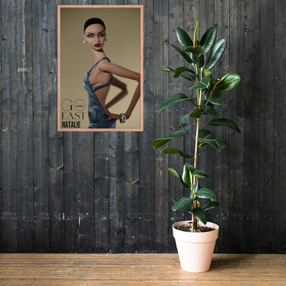 JAMIEshow Natalie Framed photo paper poster