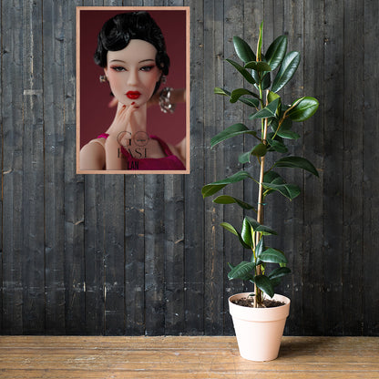 JAMIEshow Lan Framed photo paper poster