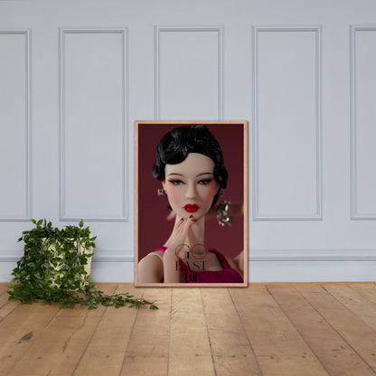 JAMIEshow Lan Framed photo paper poster